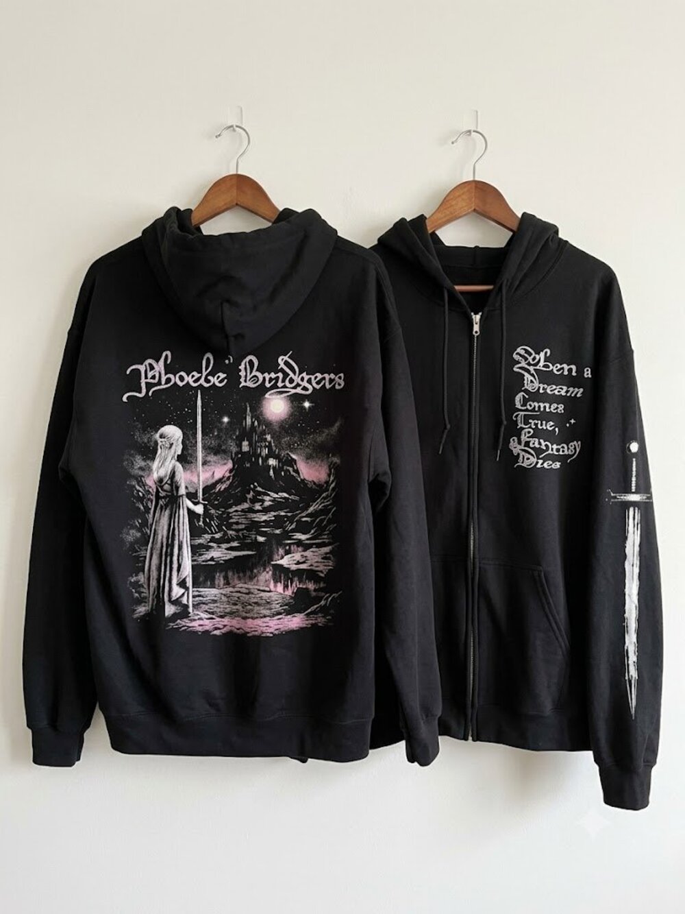 Phoebe Bridgers The Lost Tour 2026 Lost Weekend Zip Hoodie